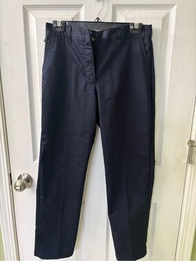 Source Unknown Navy Cropped Straight Pants